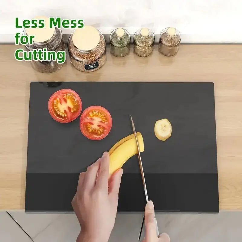 CUTTURA – Acrylic Cutting Board with Protective Lip