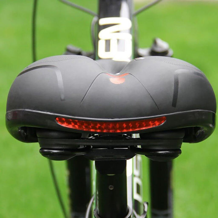 CLOUDCOMFORT Pro Saddle – Ergonomischer Fahrradsattel mit Gelpolsterung & Reflektor für schmerzfreies Radfahren