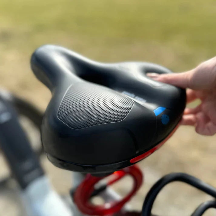 CLOUDCOMFORT Pro Saddle – Ergonomischer Fahrradsattel mit Gelpolsterung & Reflektor für schmerzfreies Radfahren