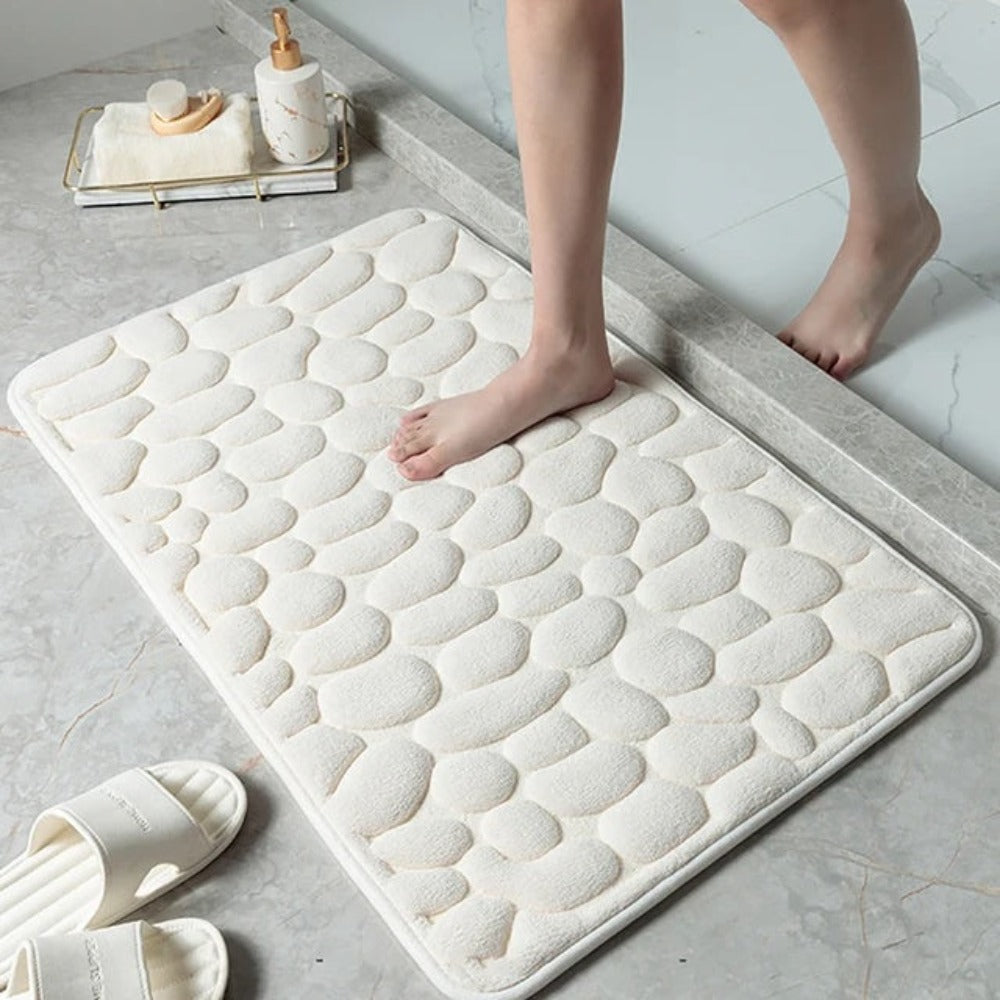 Alfombrilla de baño Cloudstep – Alfombrilla ultra suave con rápida absorción de agua y recubrimiento antideslizante