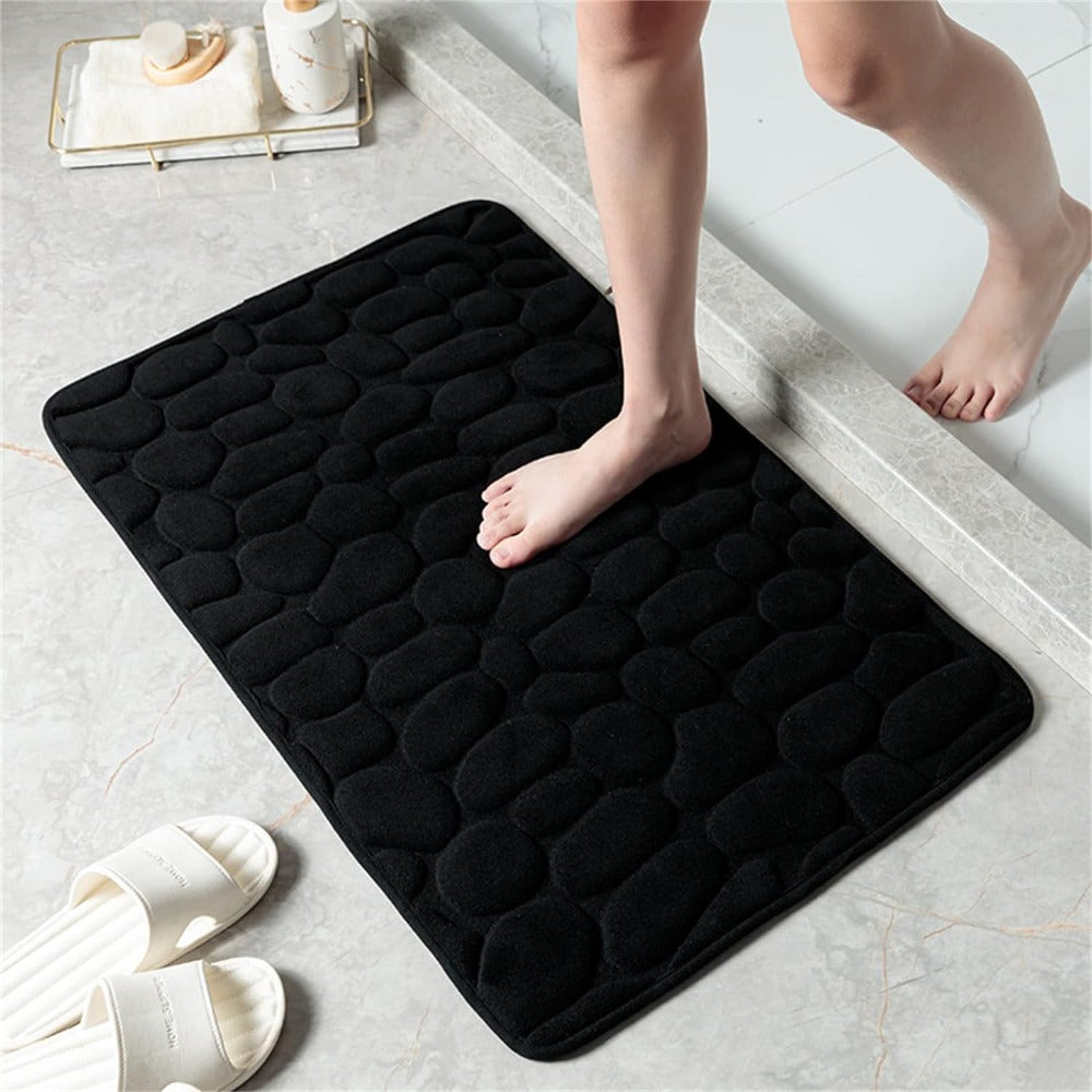 Alfombrilla de baño Cloudstep – Alfombrilla ultra suave con rápida absorción de agua y recubrimiento antideslizante