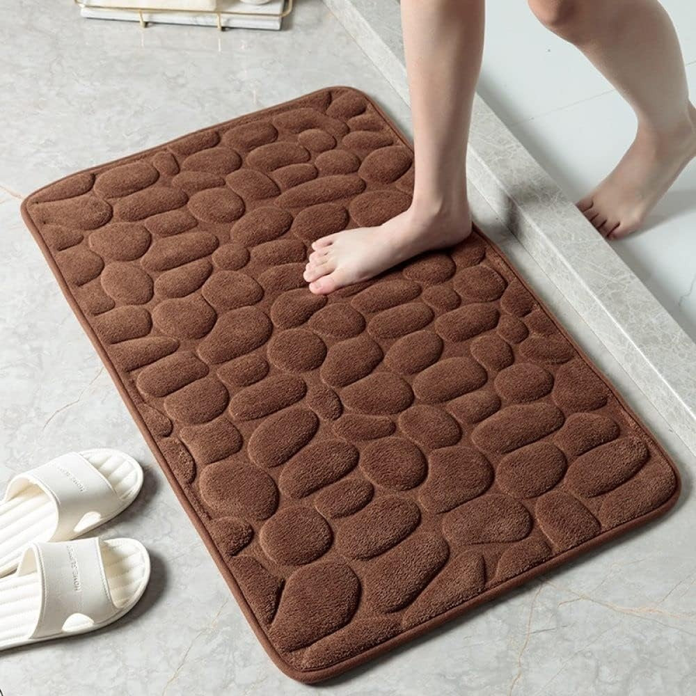 Alfombrilla de baño Cloudstep – Alfombrilla ultra suave con rápida absorción de agua y recubrimiento antideslizante