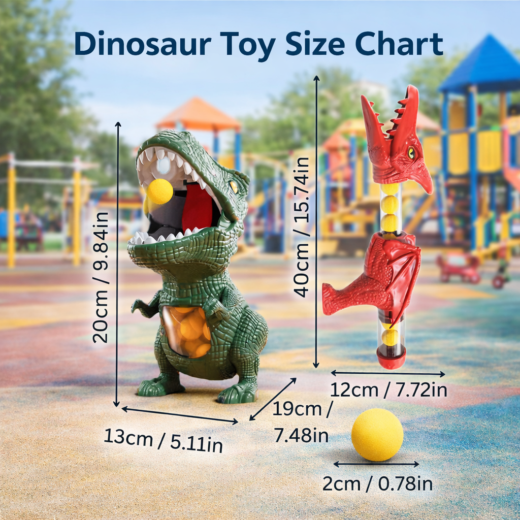 DINOAIM – Dinosaur shooting game – Fun & target training for children