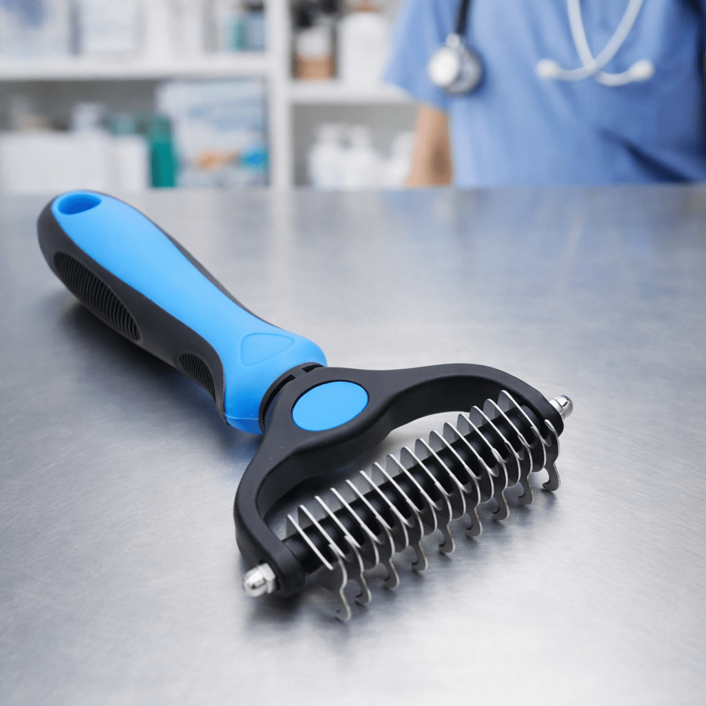 TIERFLOW – Grooming Brush for Smooth, Well-Groomed Fur