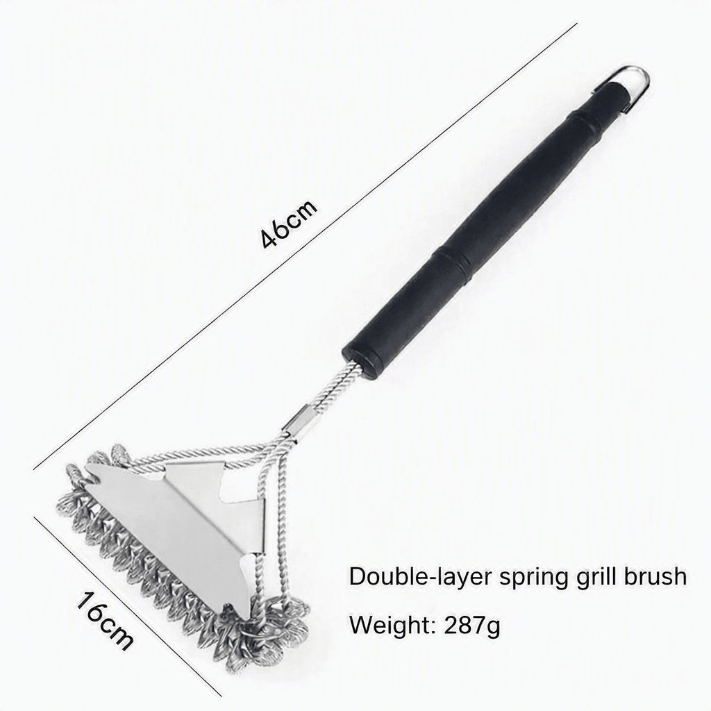 GRILLMASTER – Bristle-free stainless steel BBQ brush