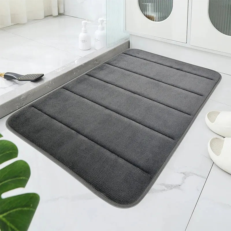CORAL VELVET BATH MAT – Bathroom Mat made of Microfiber for Comfort & Safety