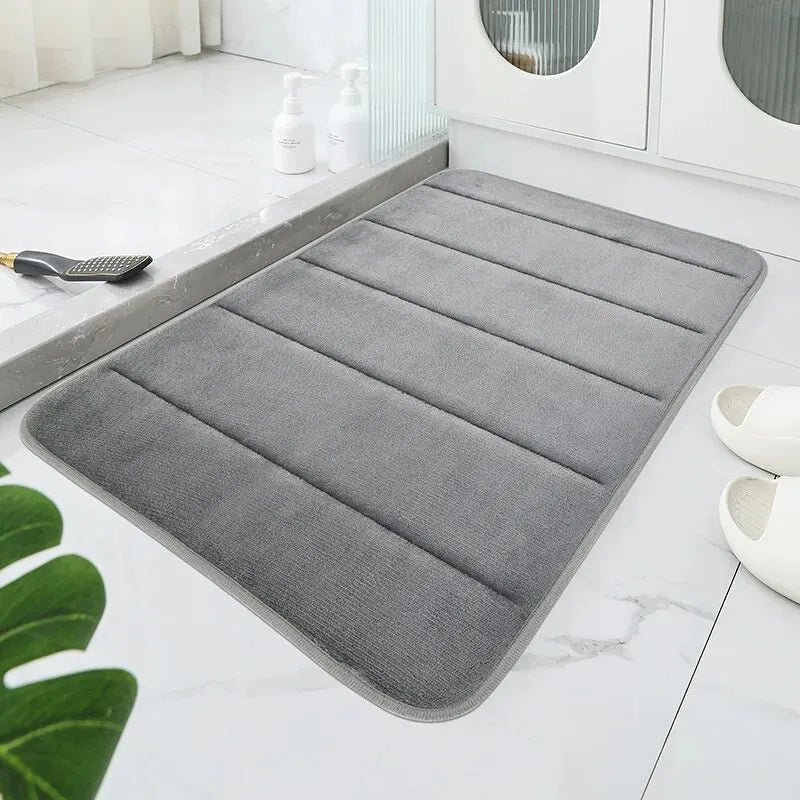 CORAL VELVET BATH MAT – Bathroom Mat made of Microfiber for Comfort & Safety