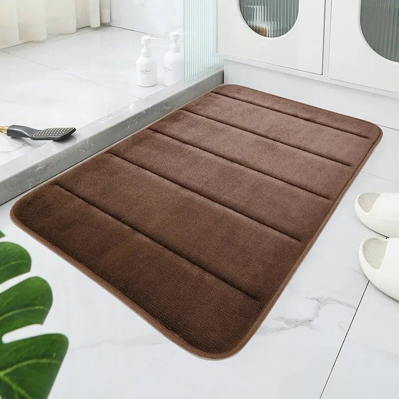 CORAL VELVET BATH MAT – Bathroom Mat made of Microfiber for Comfort & Safety