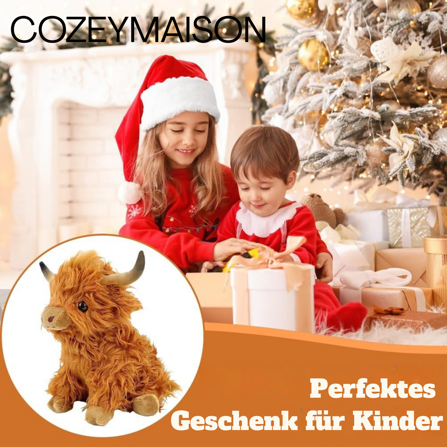 Knuffelige Schotse Hooglander – Zacht knuffeldier voor knuffelvrienden