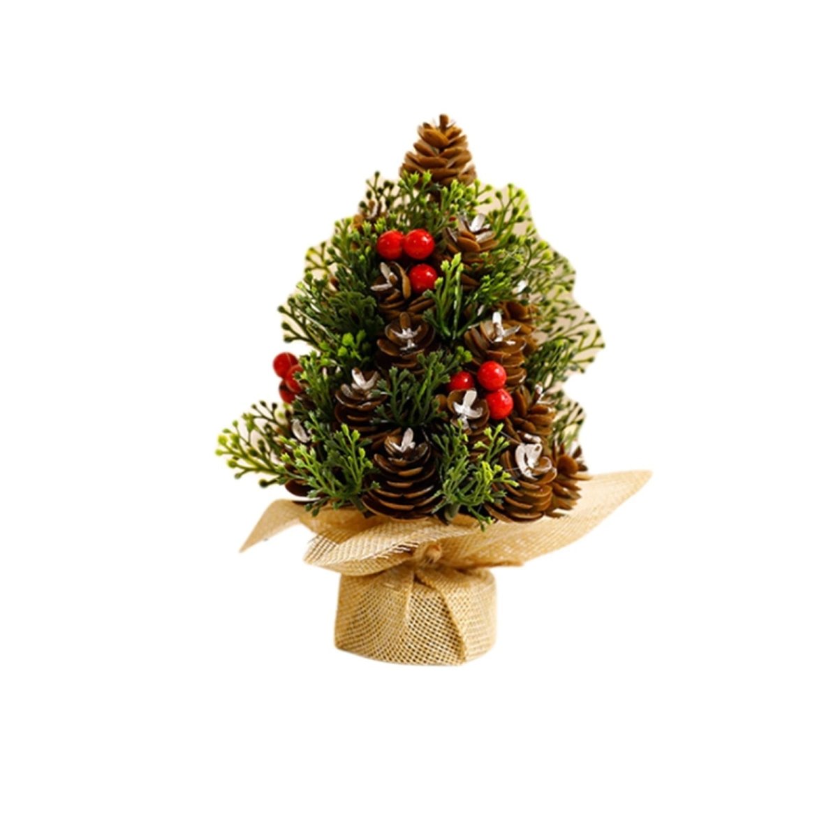 DECOFIR – Realistisches Weihnachts-Desktop-Display mit stabilem Standfuß 8