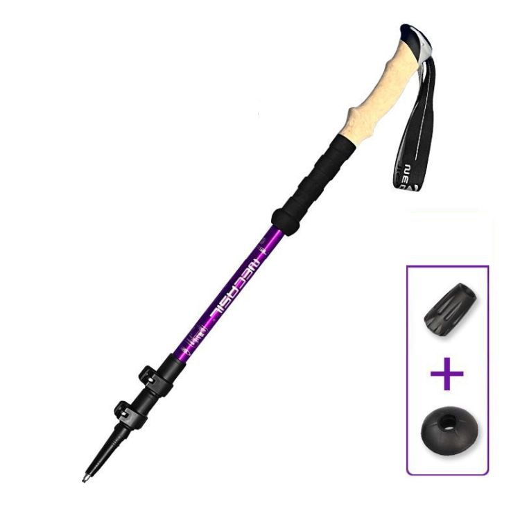 STYLEMARK TREKPOLES - Adjustable trekking poles with anti-shock system