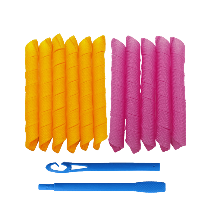 CURLVIA – DIY Spiral Curlers for Healthy, Heat-Free Curls
