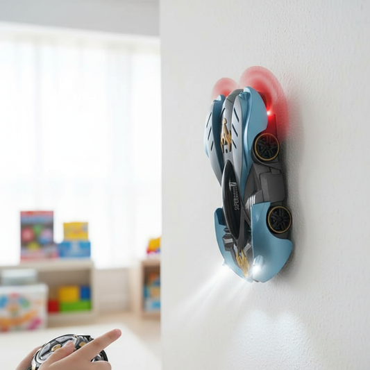 CLIMBIX – Voiture RC Stunt pour rouler sur murs et plafonds