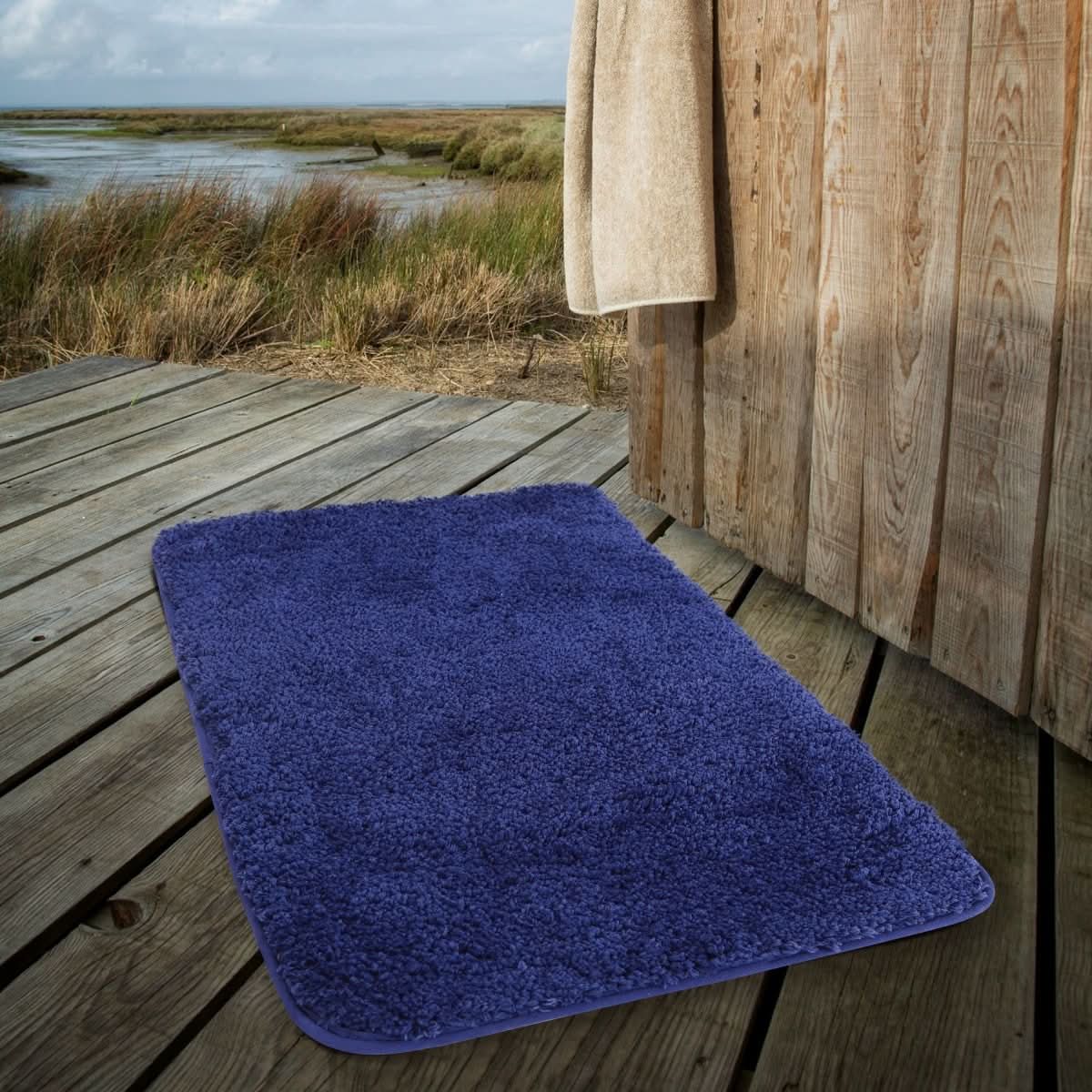 DRYSENSE – Rutschfeste, extrem saugfähige Mikrofaser-Badematte für Badezimmerkomfort 14