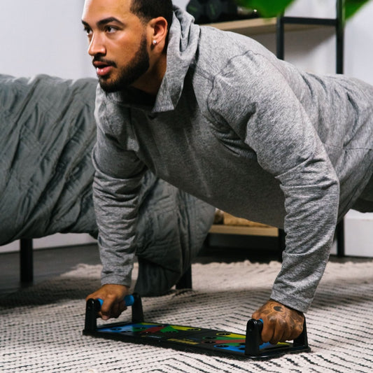 Ergonomische Pushup-Maschine für Effektives Oberkörpertraining mit Integriertem Fitnessplan-4