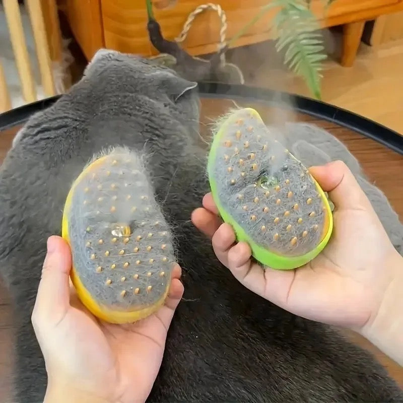 PETSTEAM - Steam brush for pets for gentle coat care