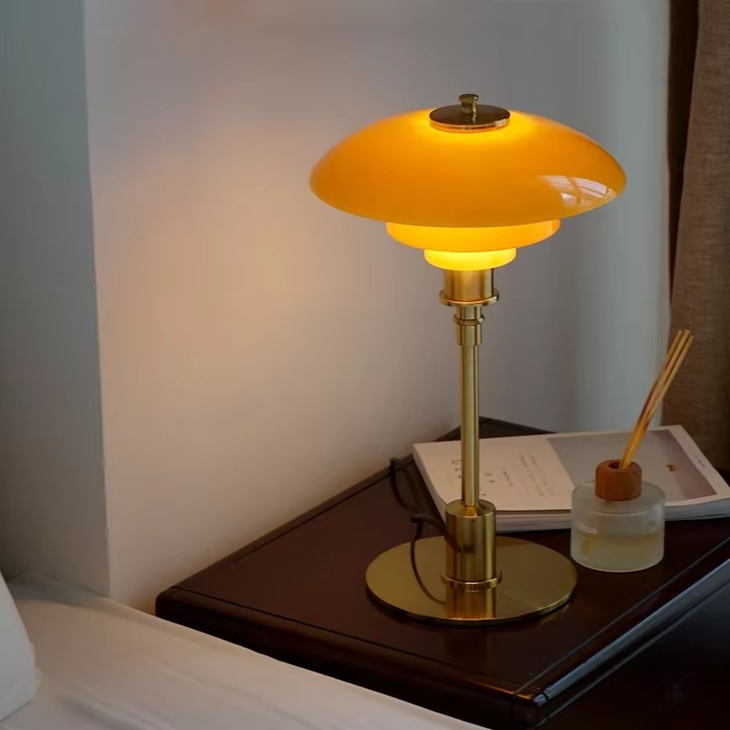 Danish Design Table Lamp - Scandinavian table lamp with dimmable LED light