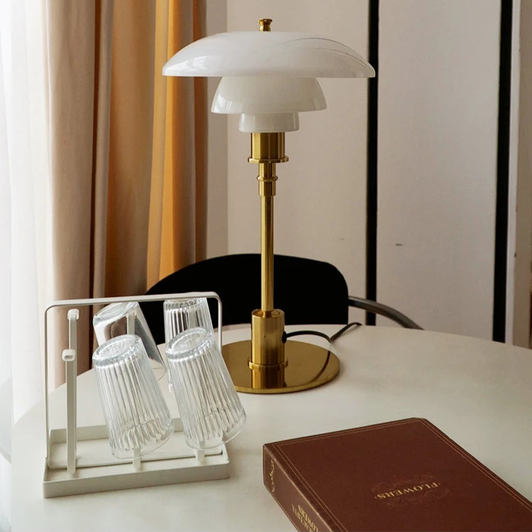 Danish Design Table Lamp - Scandinavian table lamp with dimmable LED light