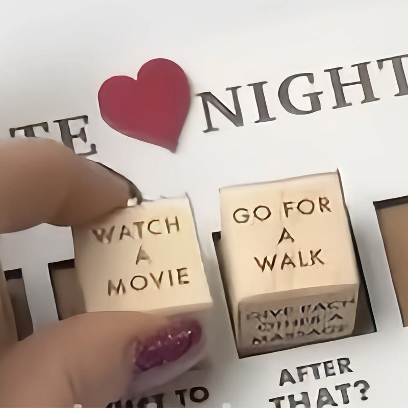 Passion Play Romantic Dice | Couple Game for Love & Intimacy | Date Night Idea | Elegant Gift for Couples | Romantic Moments