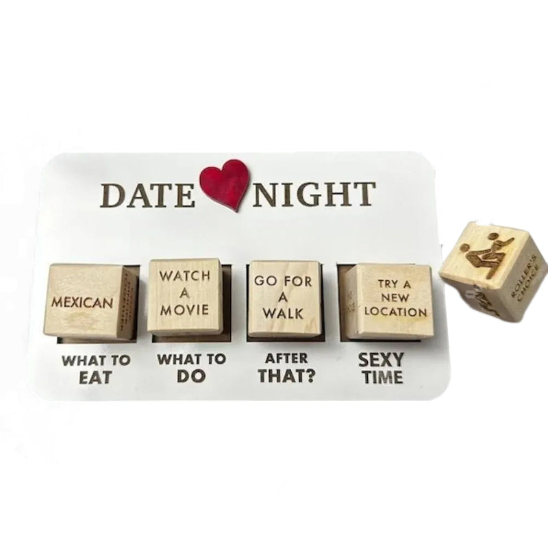 AmoréLuxe Date Night Dice | Entertaining Relationship Dice Game for Couples and Romantic Evenings