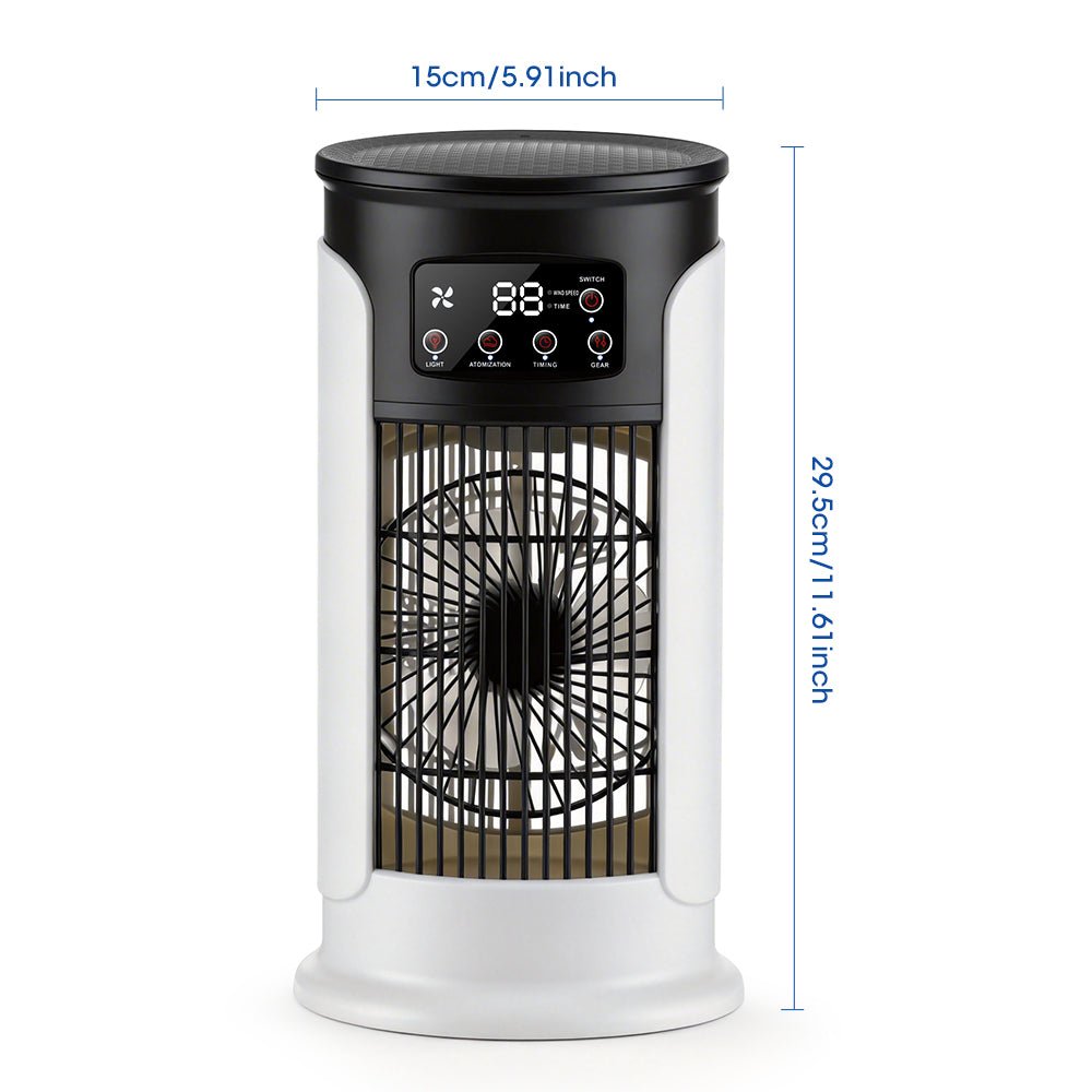 FRESHWIND – 3-in-1 Portable Air Cooler with Humidifier and LED Night Light