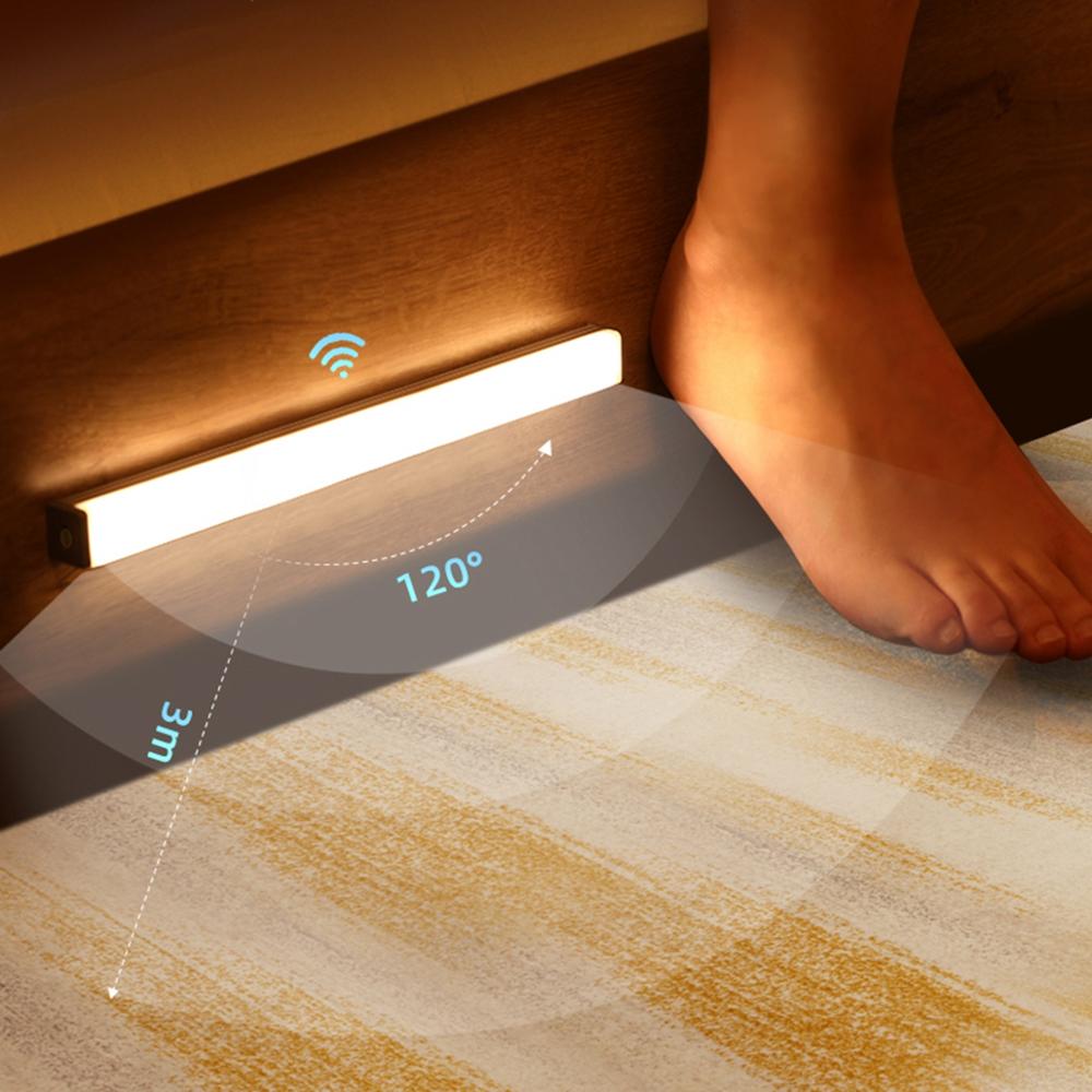 LumiSense Bar - Wireless LED light fitting with motion sensor & USB/AAA power supply