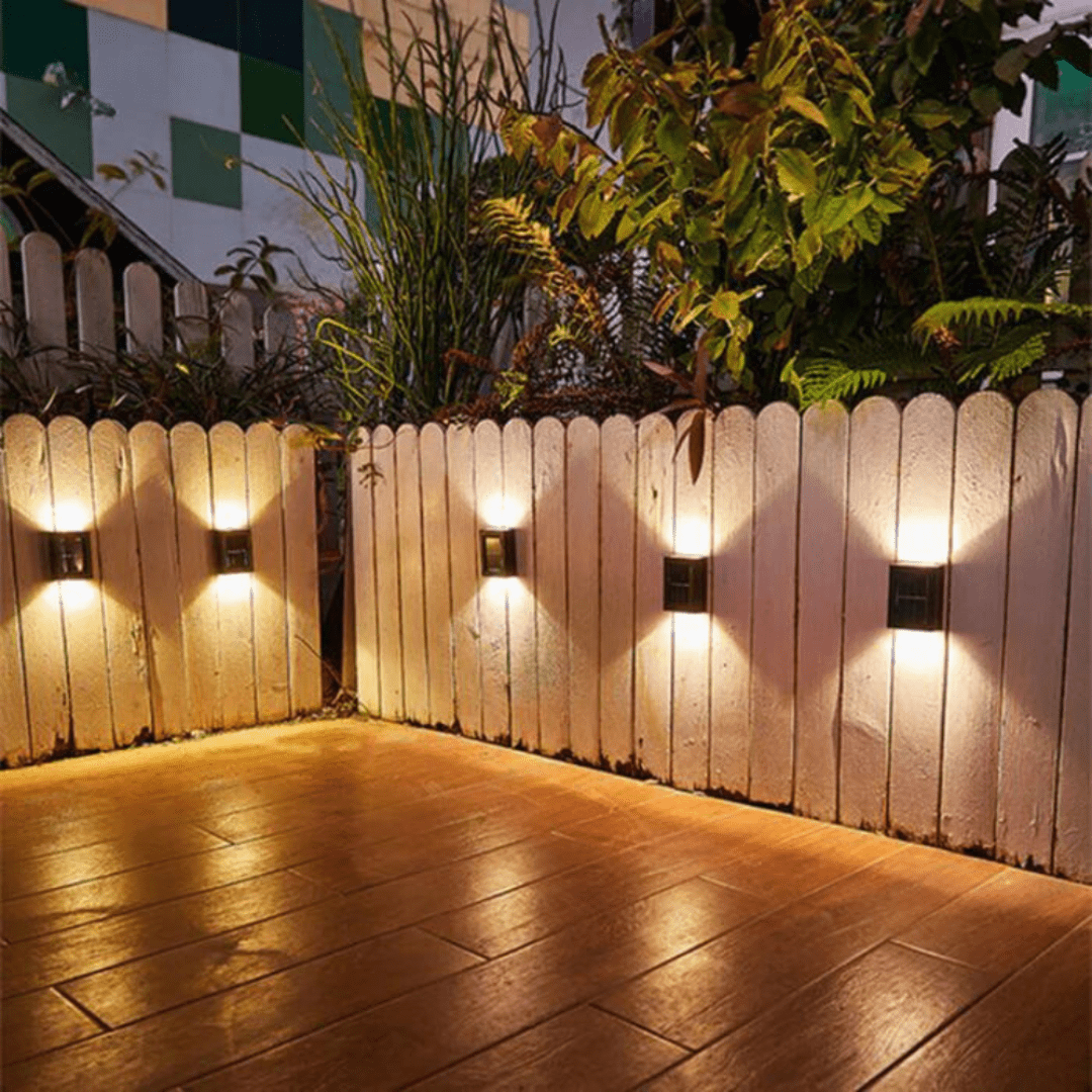 Luminize SolarLights - Wireless LED solar lights with twilight sensor & weatherproof design