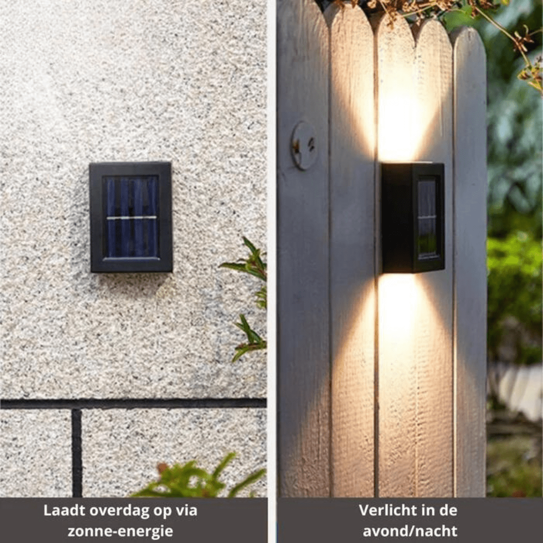 Luminize SolarLights - Wireless LED solar lights with twilight sensor & weatherproof design