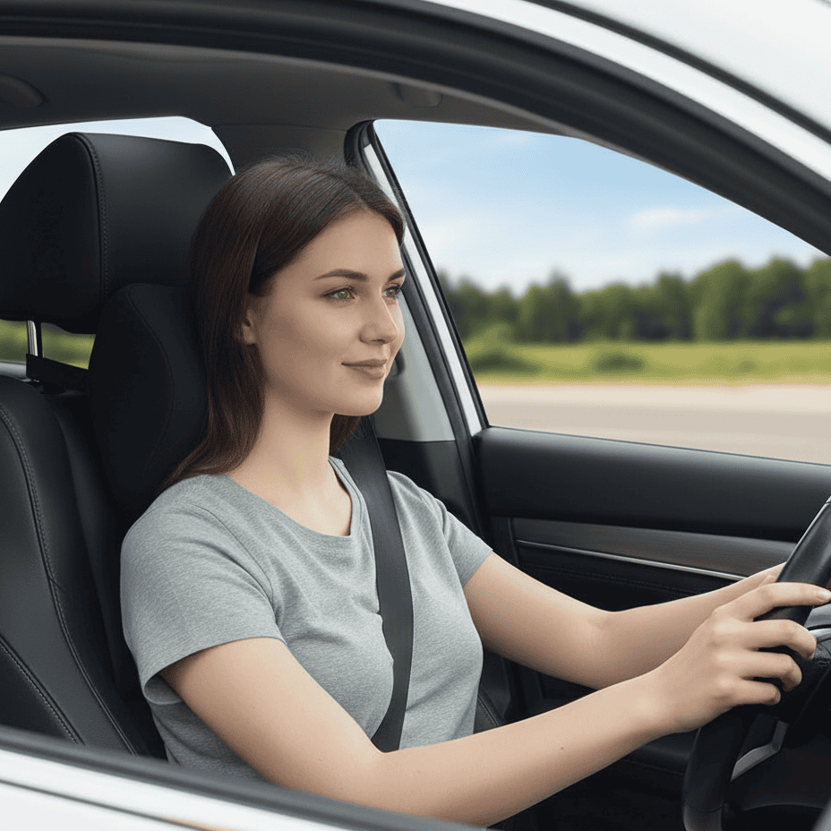 DriveComfort Nackenkissen aus Memory-Schaum | 2er-Pack Nackenstützen fürs Auto | Ergonomisches Reisekissen | Bequeme Kopfstütze beim Autofahren 5