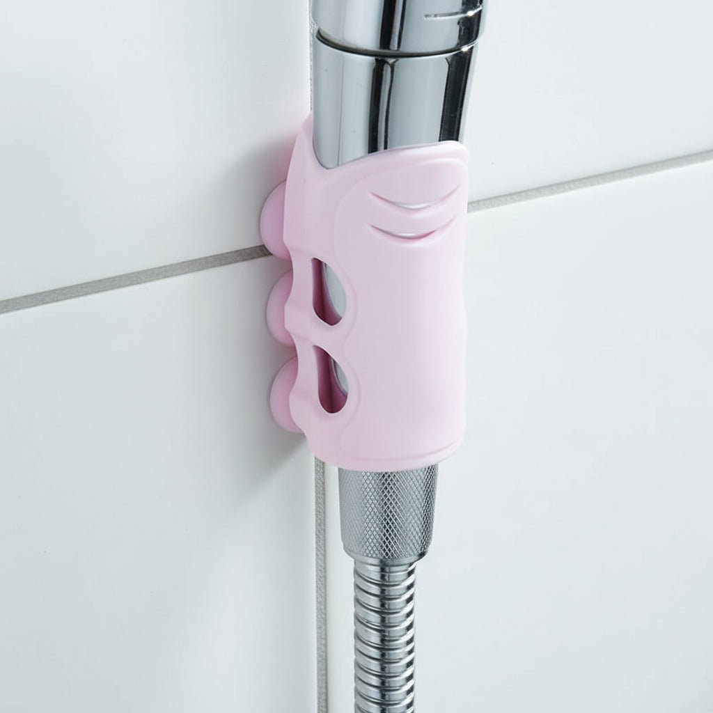 FLEXHOLD – Support de pommeau de douche sans perçage pour positionnement flexible