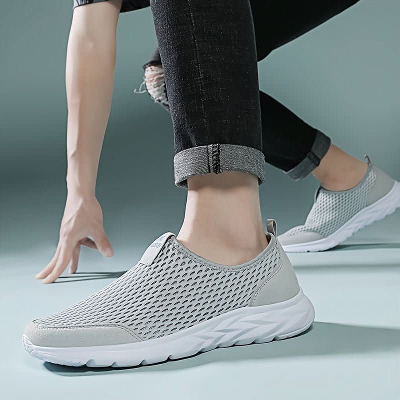 AIRWALK Slip-On – Scarpe da ginnastica da uomo traspiranti per camminare comodamente