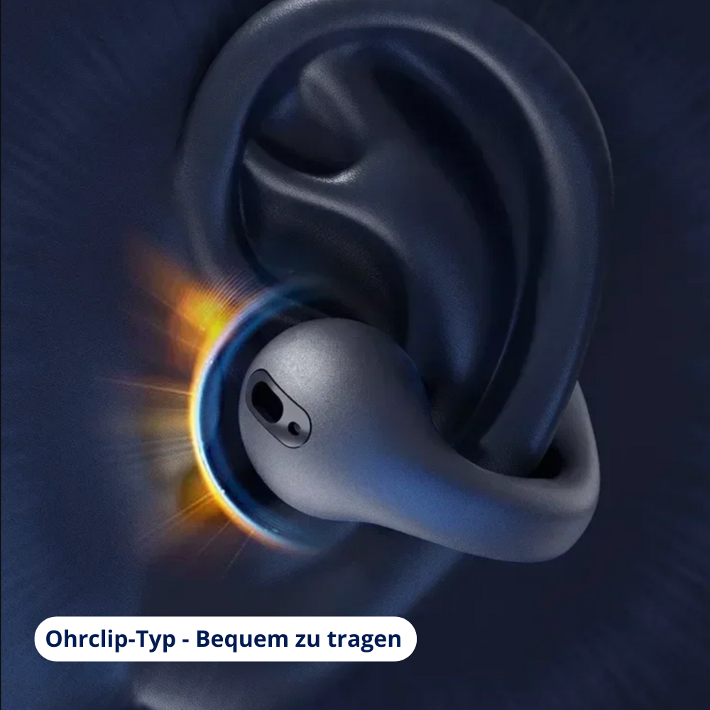 EchoSonic Auriculares Inalámbricos – Auriculares de Conducción Ósea Inalámbricos para Sonido Claro y Movimiento