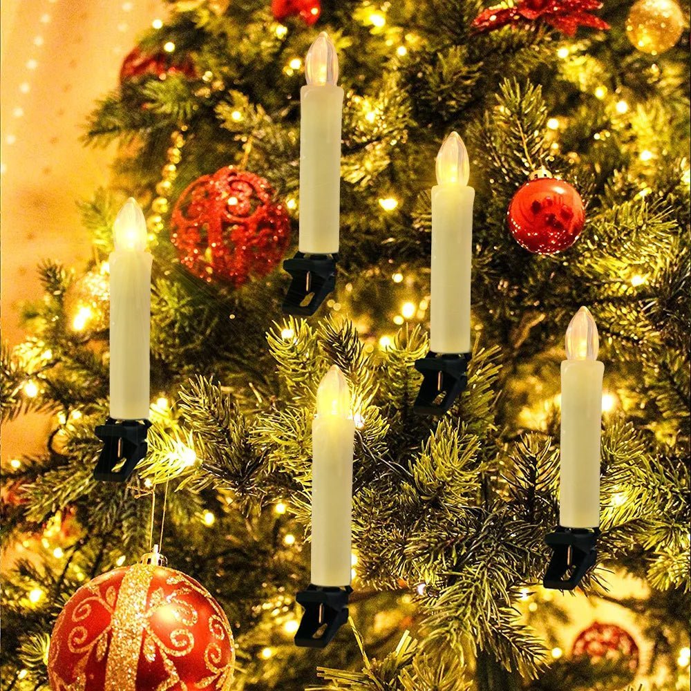 EVERGLOW – Flammenlose LED-Weihnachtskerzen mit sanftem Flackerlicht 7