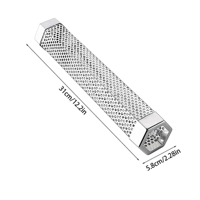 SMOKETUBE – Tubo ahumador de acero inoxidable para un aroma intenso de barbacoa