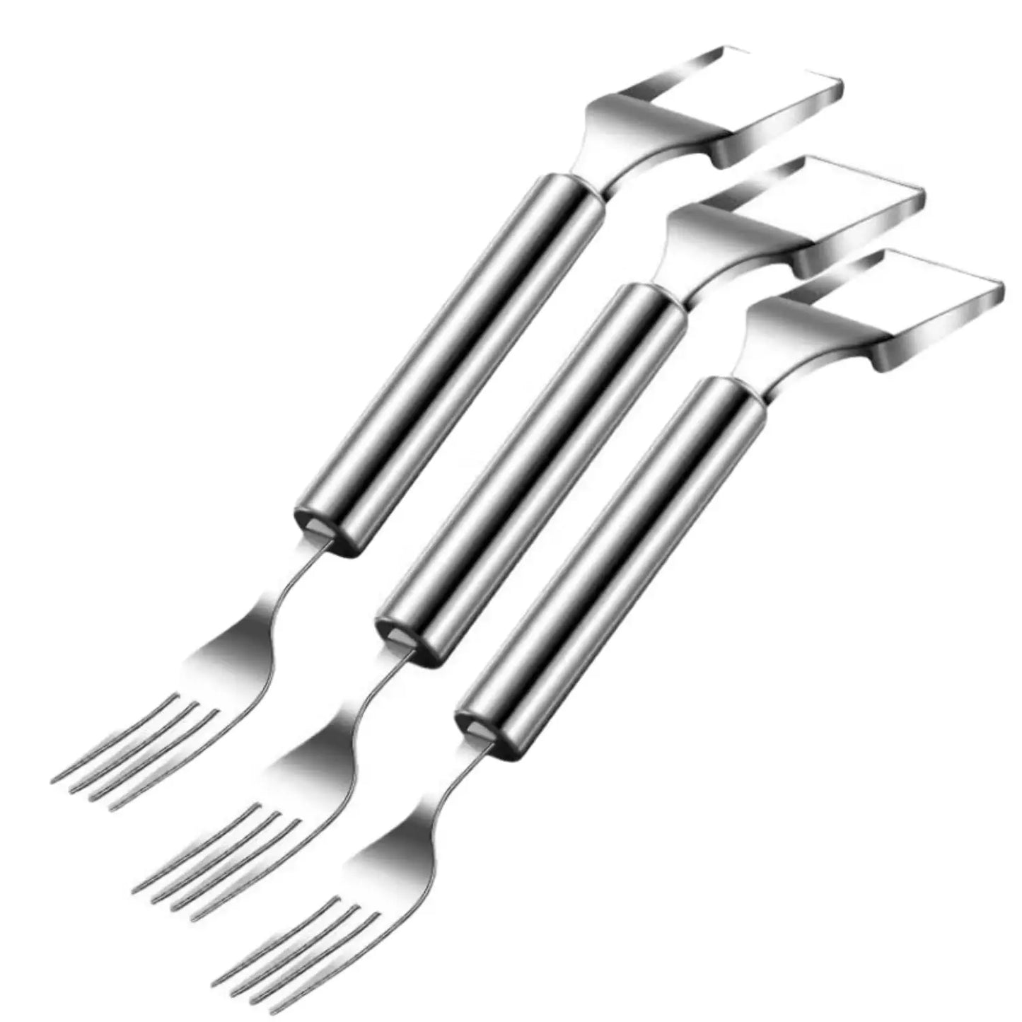 EasyFruit Duo – Fruit cutter with integrated fork for quick snack enjoyment