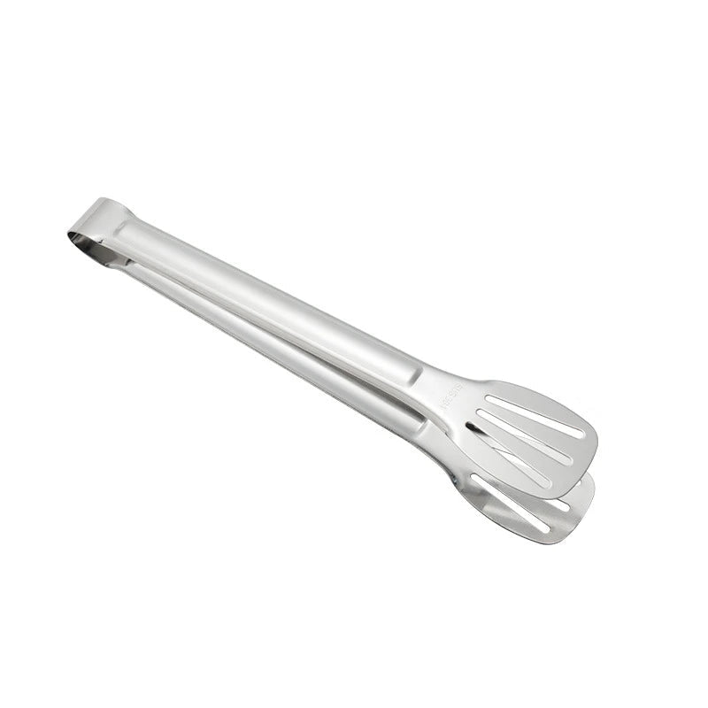 Edelstahl Grillzange - Hochwertige Grillzange mit Ergonomischem Design für Fleisch und Salat 8