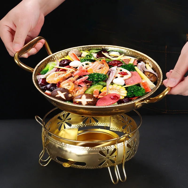 BRATMEISTER – Hammered stainless steel pot for pans, sauces & versatile cooking