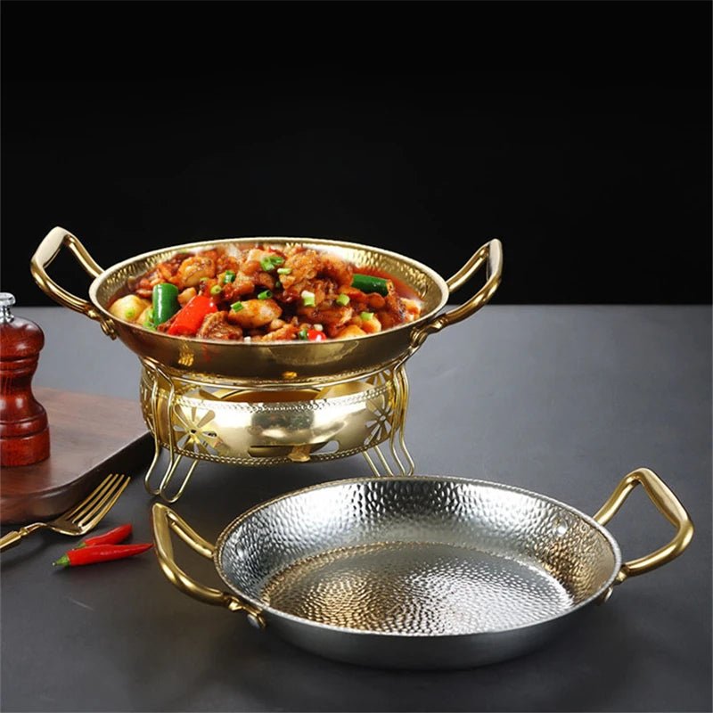 BRATMEISTER – Hammered stainless steel pot for pans, sauces & versatile cooking
