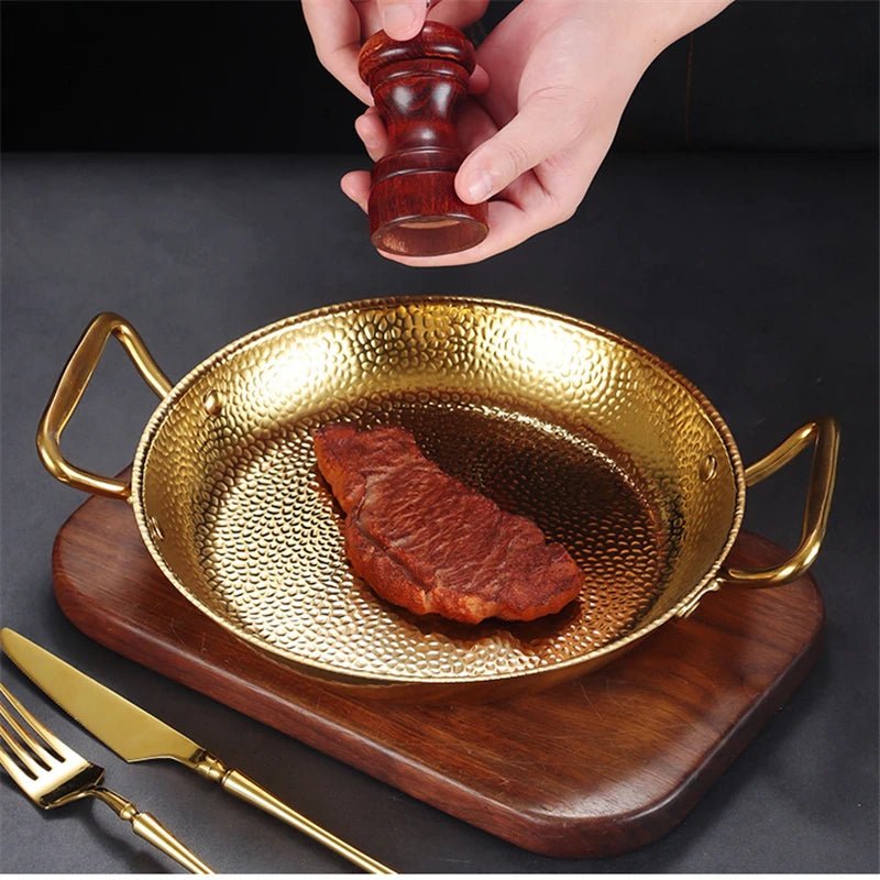 BRATMEISTER – Hammered stainless steel pot for pans, sauces & versatile cooking