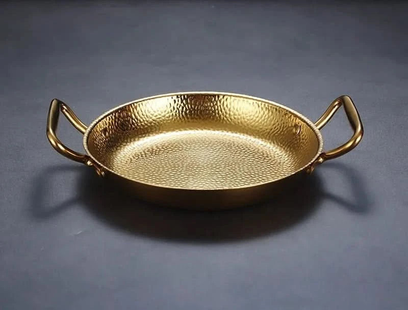 BRATMEISTER – Pentola in acciaio inox martellato per padelle, salse e cucina versatile