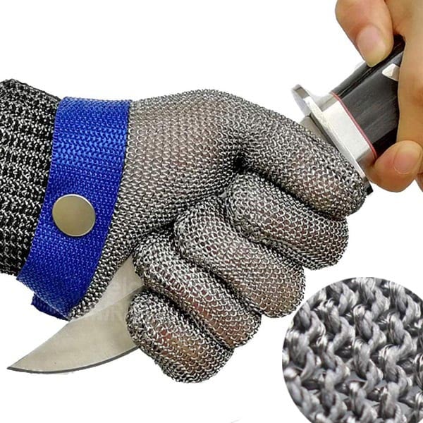 STEELSAFE PRO - Stainless steel safety gloves with maximum cut resistance