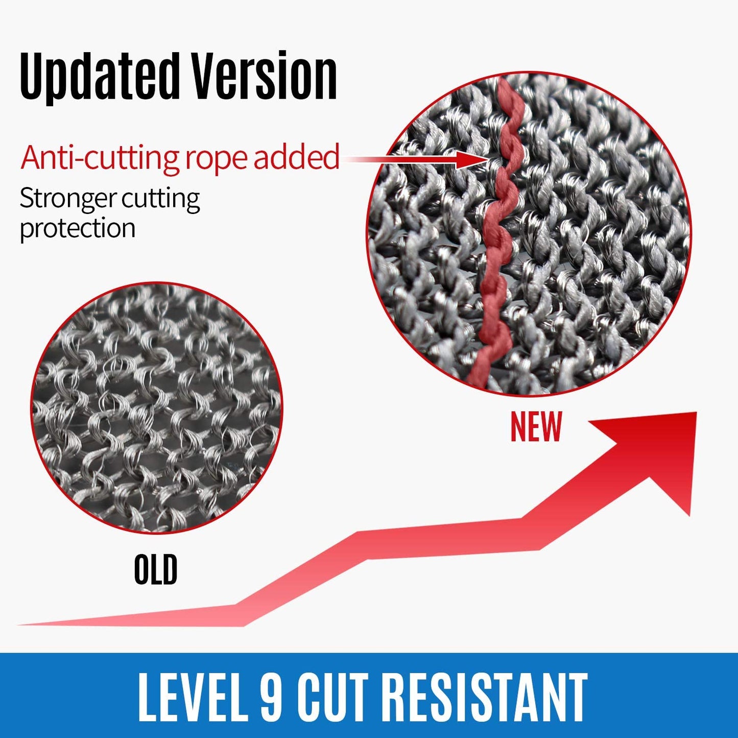 STEELSAFE PRO - Stainless steel safety gloves with maximum cut resistance