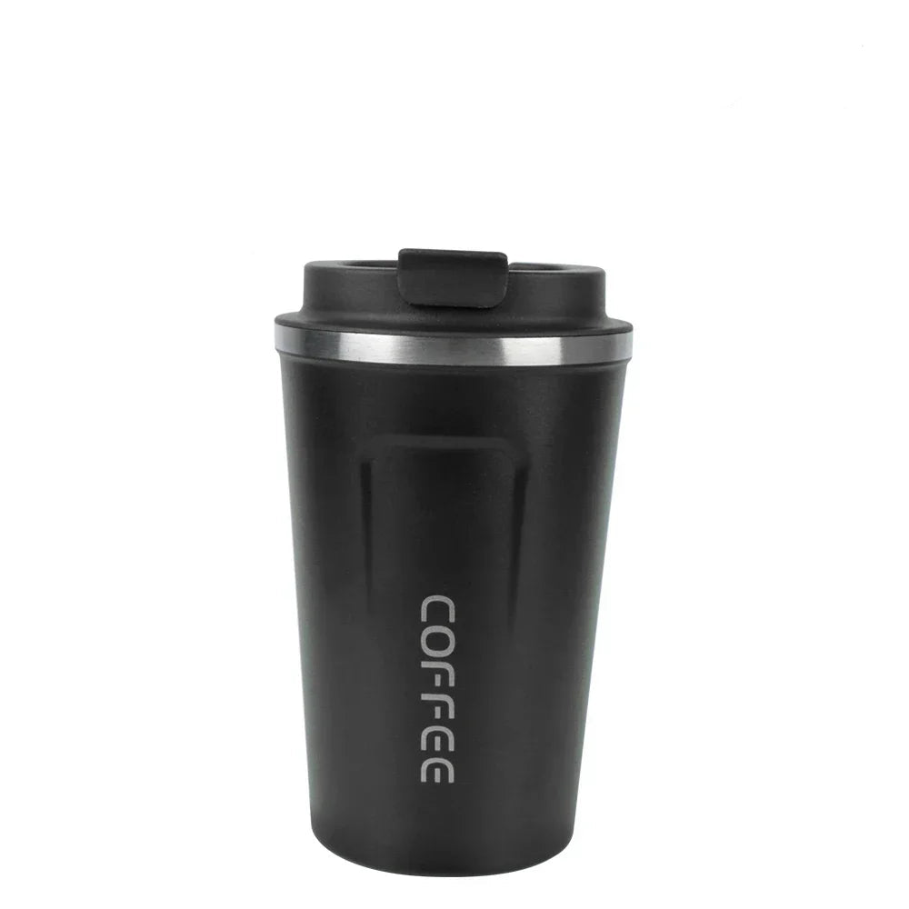 TravelMate Stainless Steel Thermal Mug – Insulated Travel Mug for Coffee & Tea, 380ml/510ml, Leak-Proof