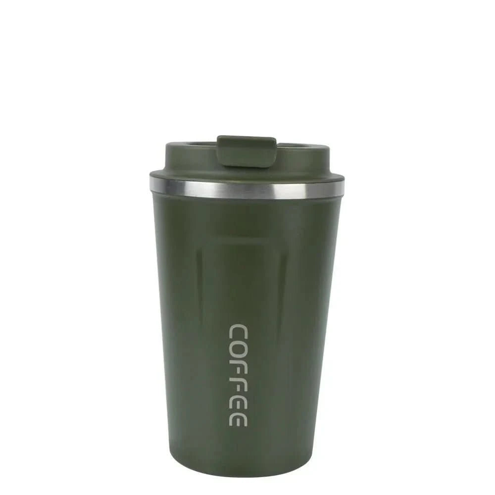 TravelMate Stainless Steel Thermal Mug – Insulated Travel Mug for Coffee & Tea, 380ml/510ml, Leak-Proof
