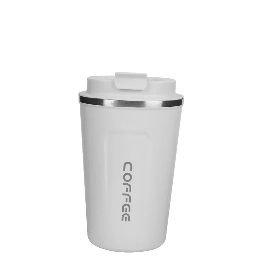 TravelMate Stainless Steel Thermal Mug – Insulated Travel Mug for Coffee & Tea, 380ml/510ml, Leak-Proof