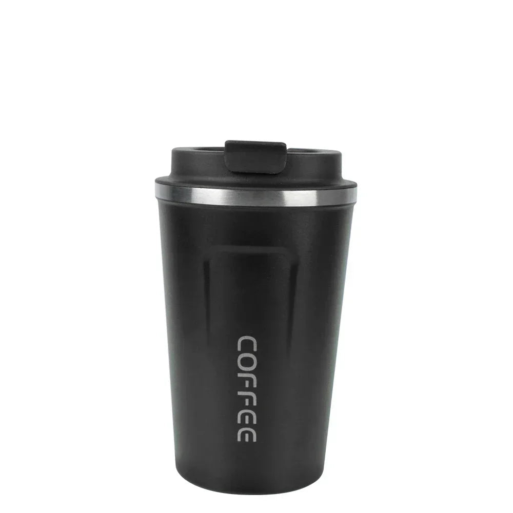 TravelMate Stainless Steel Thermal Mug – Insulated Travel Mug for Coffee & Tea, 380ml/510ml, Leak-Proof