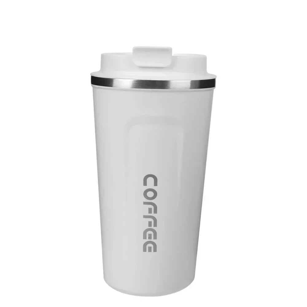 TravelMate Stainless Steel Thermal Mug – Insulated Travel Mug for Coffee & Tea, 380ml/510ml, Leak-Proof