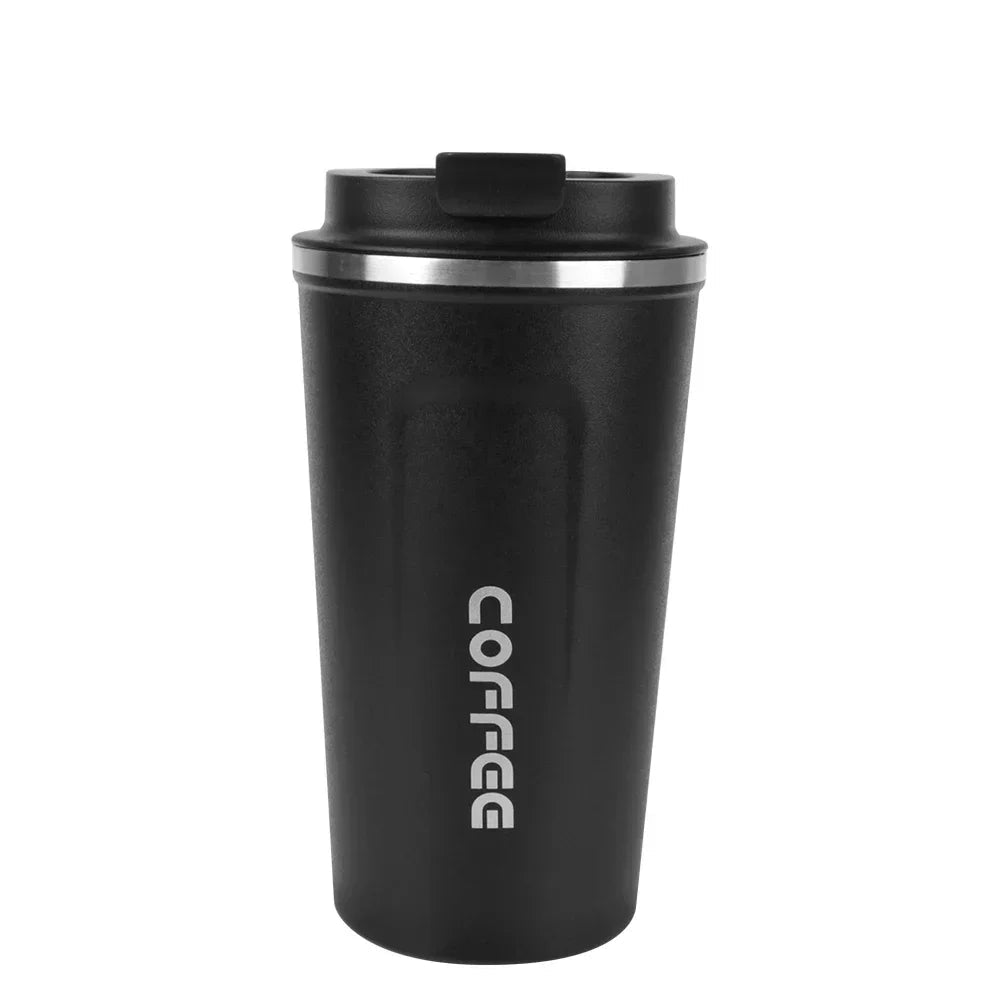 TravelMate Stainless Steel Thermal Mug – Insulated Travel Mug for Coffee & Tea, 380ml/510ml, Leak-Proof