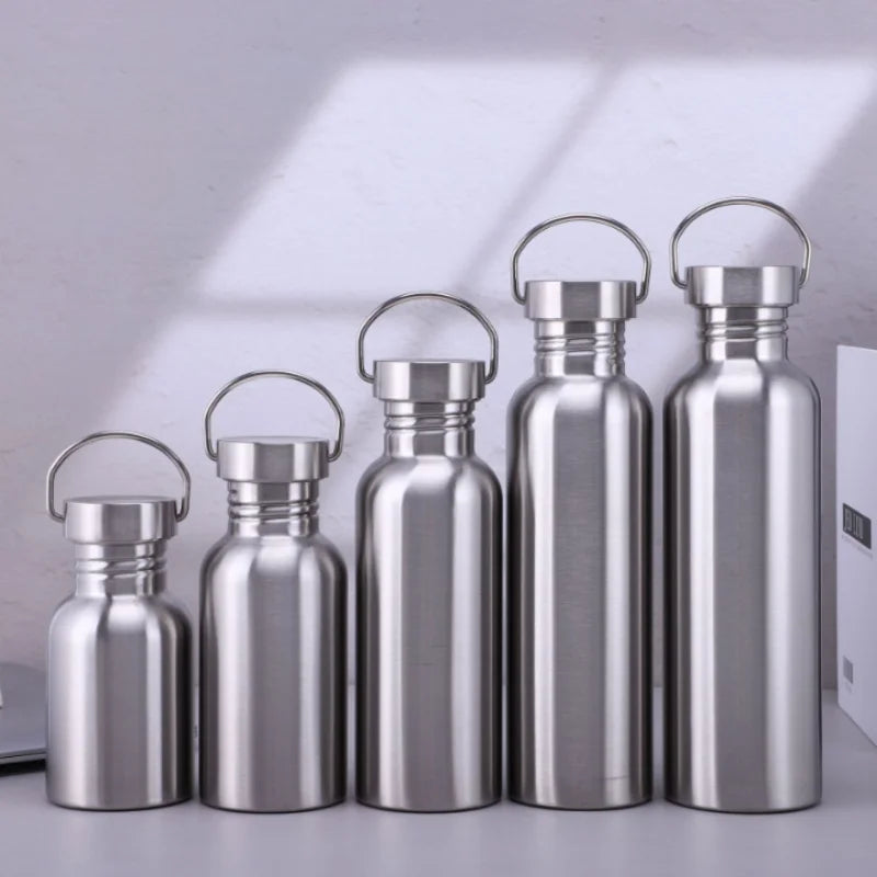 SteelFlow botella de agua de acero inoxidable 1000ml – robusta, ligera y versátil para deporte y actividades al aire libre