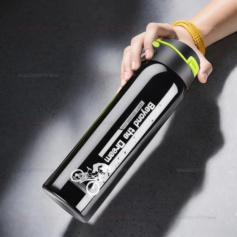 SteelMate – Botella de agua de acero inoxidable al vacío 500ml, de doble pared y a prueba de fugas